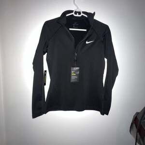 Nike Pro Warm Women's Dri-FIT Half-Zip Training Top - Black